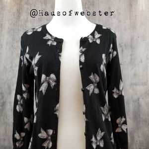 [Cynthia Cynthia Rowley] bow pattern cardigan